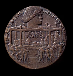 Brązowy medal za spisek Pazziego (1478)