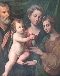 Dziewica z Dzieciątkiem ze św. Józefem i św. Marią Magdaleną