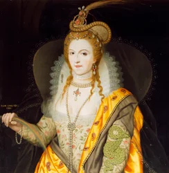 Elżbieta I (olej na płótnie)