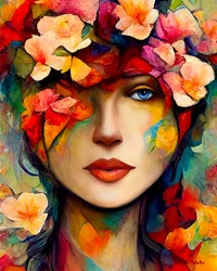 Dreaming In Posy, ok. 2022 r. (sztuka cyfrowa)