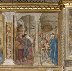 Środkowa Aave, Czwarte Przęsło Północne, Obrzezanie, Boccaccio Boccaccino 1516-17