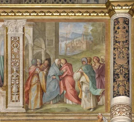 Nawa Centralna, Trzecie Przęsło Północne, Nawiedzenie, Boccaccio Boccaccino 1516-17