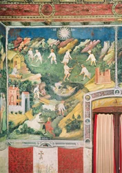 Miesiąc lipiec, ok. 1400