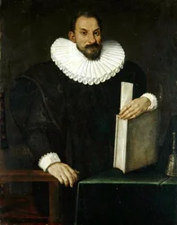 Portret dżentelmena, podobno Filippo Massini (1559-1617) ok. 1690 (olej na płótnie)