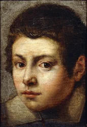 Głowa młodego chłopca,