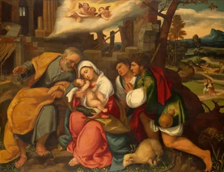 Adoracja pasterzy, 1540.