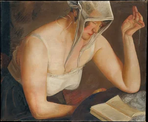 Kobieta czytająca, c. 1922