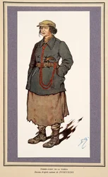 Tajna agentka z Histoire des Soviets, wyd. 1922 (kolor lito)