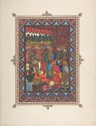 Ilustracja do bajki Marya Morevna, ok. 1930 r. 1925
