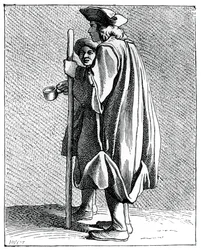 Ślepiec z Quinze-Vingts, 1737-1742.