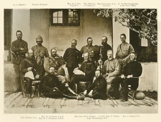 Sztab generała Robertss, wyprawa Kandahar, ok. 1880, 1901.
