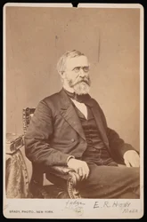 Portret Ebenezer Rockwood Hoar 1816-1895, przed 1895.