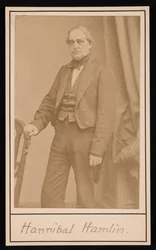 Portret Hannibala Hamlina 1809-1891, 1857.