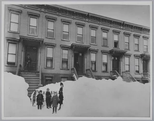 Zamieć z marca 1888, Brooklyn
