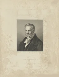 Portret Aleksandra von Humboldta 1769-1859, c. 1850