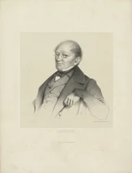 Portret kompozytora François Antoine Habeneck 1781-1849, c. 1840.