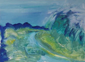 Krajobraz Błękitnej Rzeki I, 1988