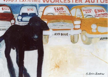 Rex w Worcester Autos, wymiana części