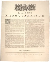 Proklamacja, 1763