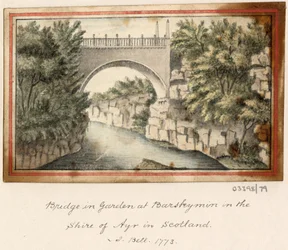 Cykl szkiców, widoków w Wielkiej Brytanii, na kontynencie iw Ameryce 1772-1778 (akwarela)