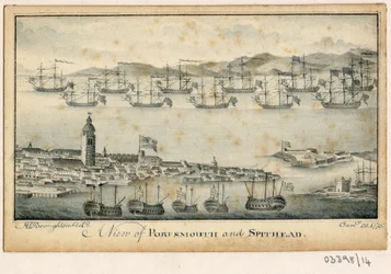 Cykl szkiców, widoków w Wielkiej Brytanii, na kontynencie iw Ameryce 1772-1778 (akwarela)