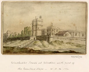 Cykl szkiców, widoków w Wielkiej Brytanii, na kontynencie iw Ameryce 1772-1778 (akwarela)