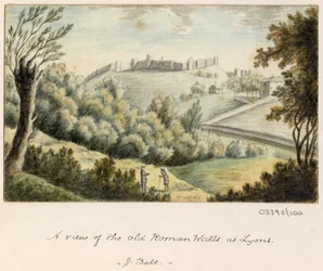 Cykl szkiców, widoków w Wielkiej Brytanii, na kontynencie iw Ameryce 1772-1778 (akwarela)