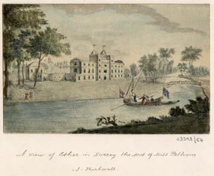 Cykl szkiców, widoków w Wielkiej Brytanii, na kontynencie iw Ameryce 1772-1778 (akwarela)