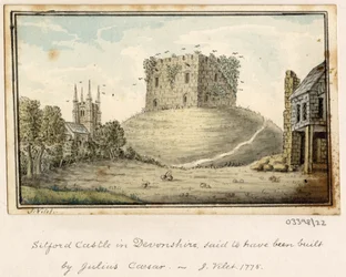 Cykl szkiców, widoków w Wielkiej Brytanii, na kontynencie iw Ameryce 1772-1778 (akwarela)