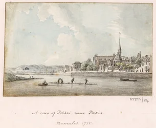 Cykl szkiców, widoków w Wielkiej Brytanii, na kontynencie iw Ameryce 1772-1778 (akwarela)