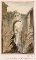 Cykl szkiców, widoków w Wielkiej Brytanii, na kontynencie iw Ameryce 1772-1778 (akwarela)