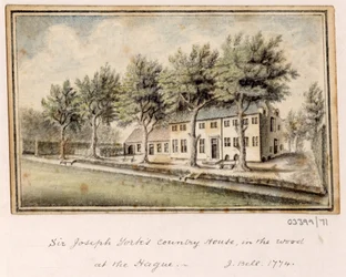 Cykl szkiców, widoków w Wielkiej Brytanii, na kontynencie iw Ameryce 1772-1778 (akwarela)