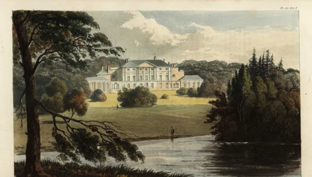 Enmore Castle, Somerset, siedziba 3. hrabiego Egmont