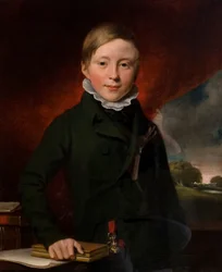 Portret nieznanego chłopca (podobno Oliver Minster), ok. 1825 (olej na płótnie)