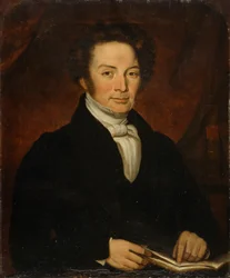Wielebny Evan Evans (olej na płótnie)