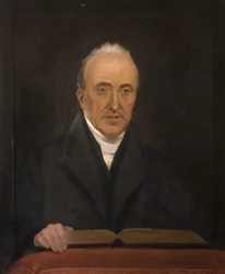 Wielebny Francis Franklin (17981852), koniec lat 40. XIX wieku (olej na płótnie)