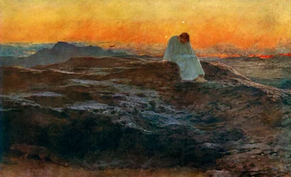 Chrystus na pustyni, 1898, 1912