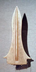 Sztylet, 1500-1250 p.n.e. (złoto)