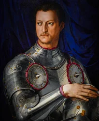 Włoski: Portret Kosmy I Medyceusza Portret Kosmy I Medyceusza