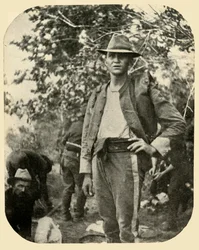 Porucznik Day, K Troop Rough Riders... Wojna hiszpańsko-amerykańska, czerwiec 1898, 1899.