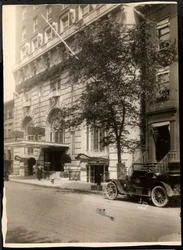 Widok hotelu Robert Treat, Newark, New Jersey, 1916 (srebrny odbitka żelatynowa)