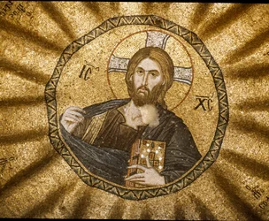 Chrystus pantokrator (lub Chrystus w chwale) (Mozaika