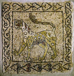 Pantera cętkowana, 1213 (mozaika)