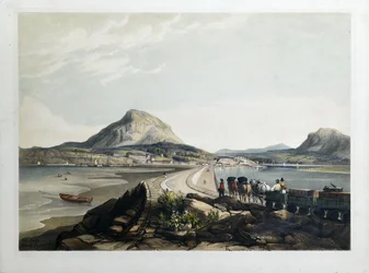 Port Madoc z nabrzeża