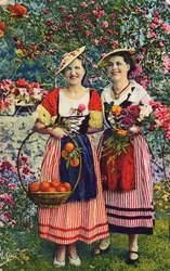Niçoises na wsi, Lazurowe Wybrzeże, 1939.