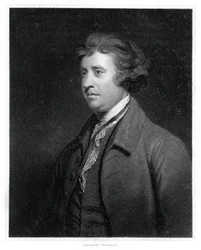 Edmund Burke, anglo-irlandzki mąż stanu, pisarz, mówca, teoretyk polityczny i filozof, 1834.