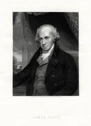 James Watt, szkocki wynalazca i inżynier, XIX wiek.