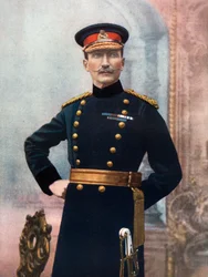 Generał dywizji Arthur Fitzroy Hart, dowódca 5. brygady, południowoafrykańskie siły polowe, 1902.