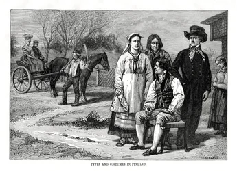 Typy i stroje w Finlandii, 1879