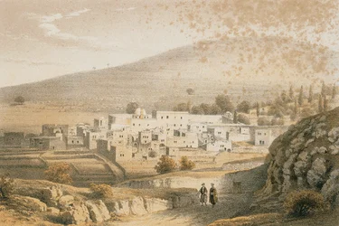 Święty Jan. Etching autorstwa Schachera - Steinkopk J.F. Editore